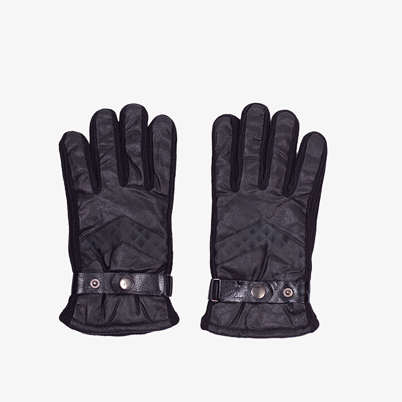 marka niezdefiniowana Schwarzer isolierter Herrenhandschuh - Handschuhe