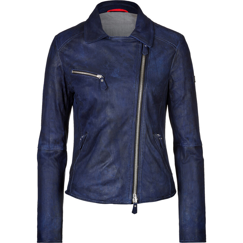 Peuterey Leather Charnette Biker Jacket