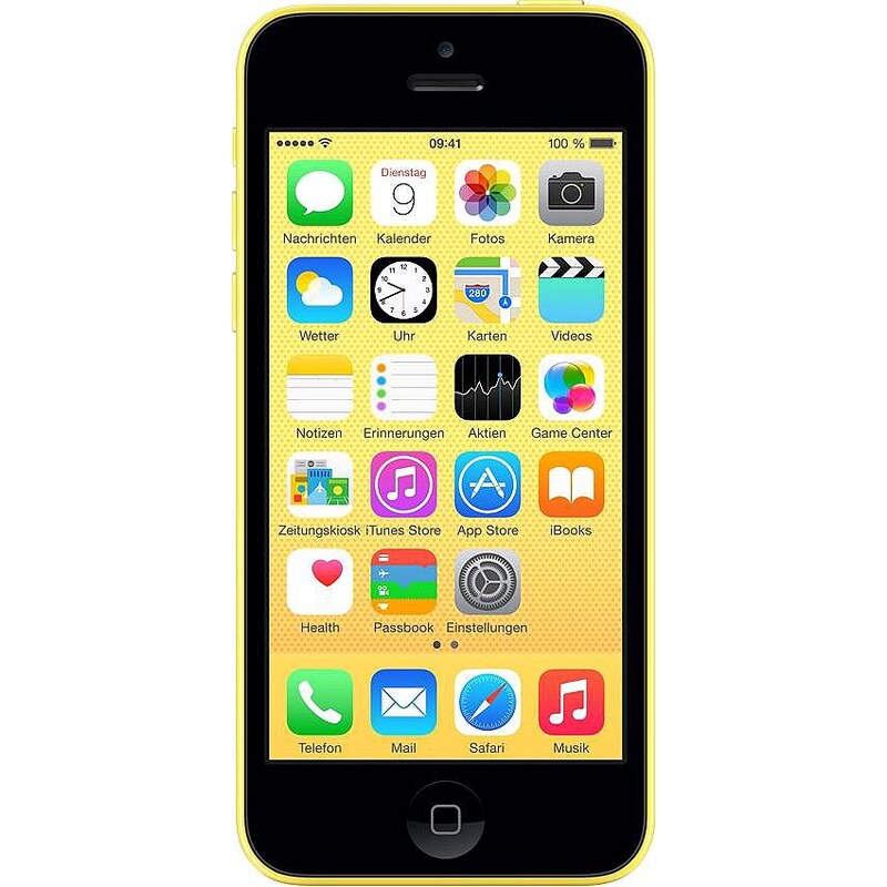 Apple iPhone 5c Smartphone, 10,2 cm (4 Zoll) Display, LTE (4G), iOS 7, 8,0 Megapixel