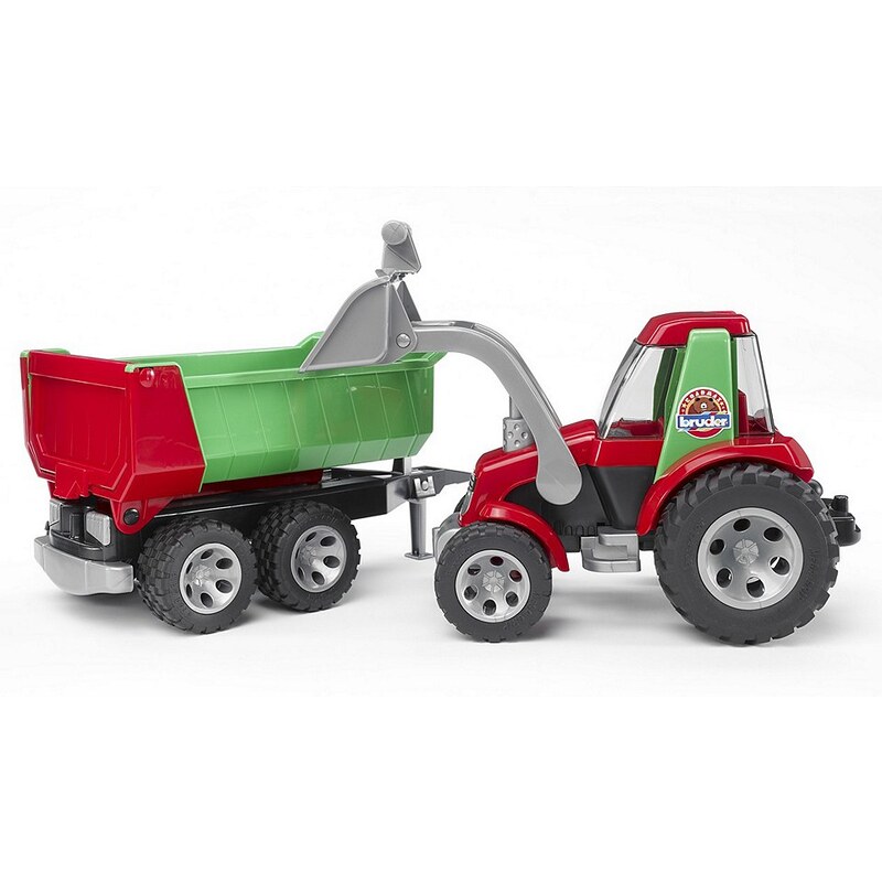 bruder® Traktor mit Frontlader und Kippanhänger, »ROADMAX«