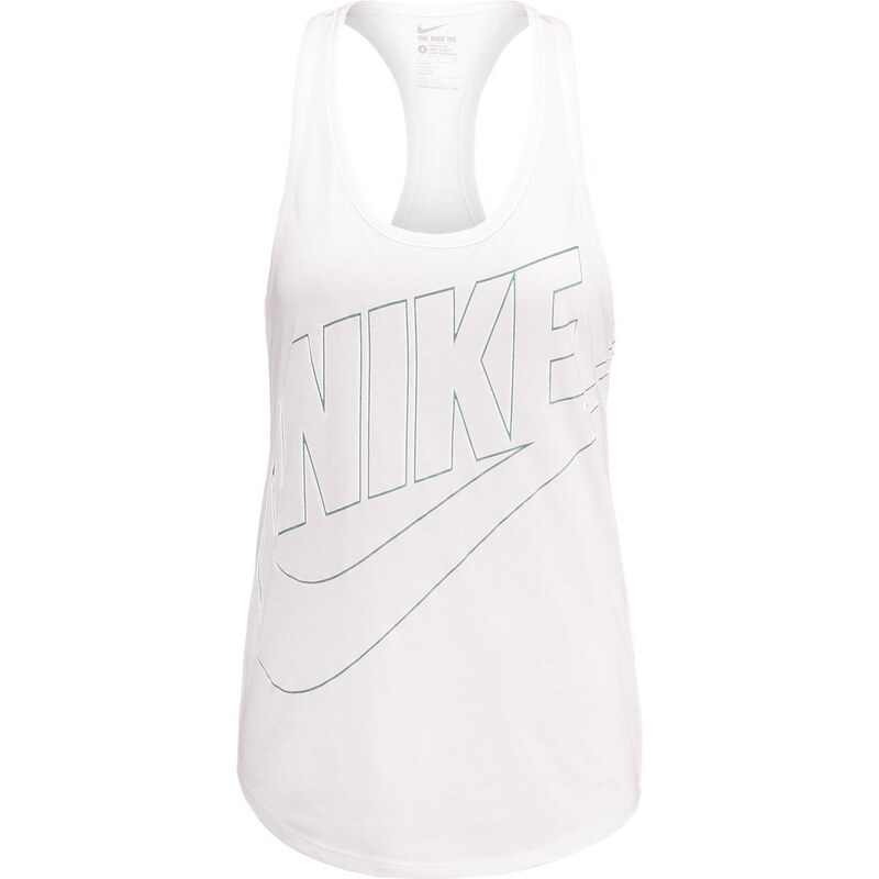 Nike Sportswear FUTURA Top white/ocean blue