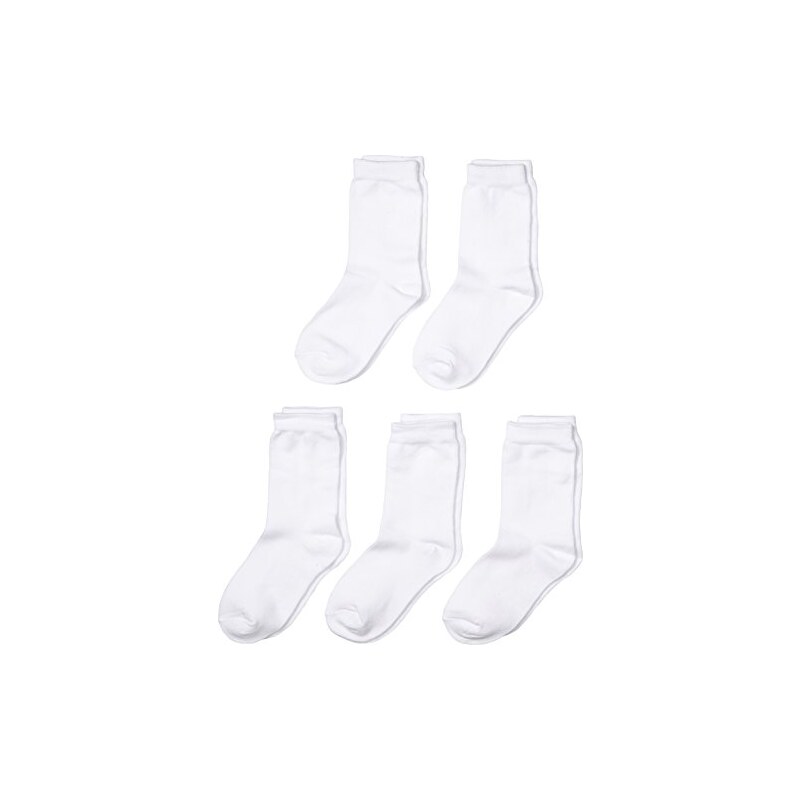 Melton Unisex - Baby Socken Numbers, 5er Pack, Einfarbig