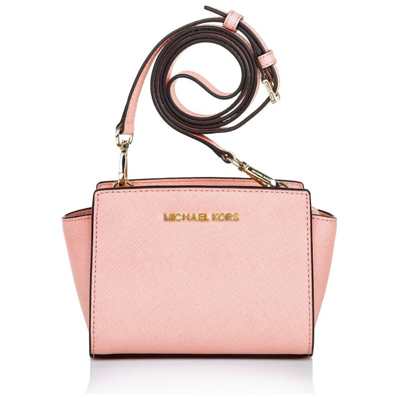 MICHAEL Michael Kors Selma Mini Messenger Pale Pink Handtasche