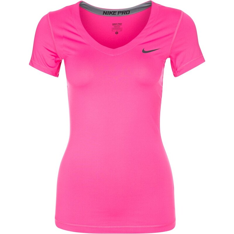 Nike Performance PRO TShirt basic vivid pink/black
