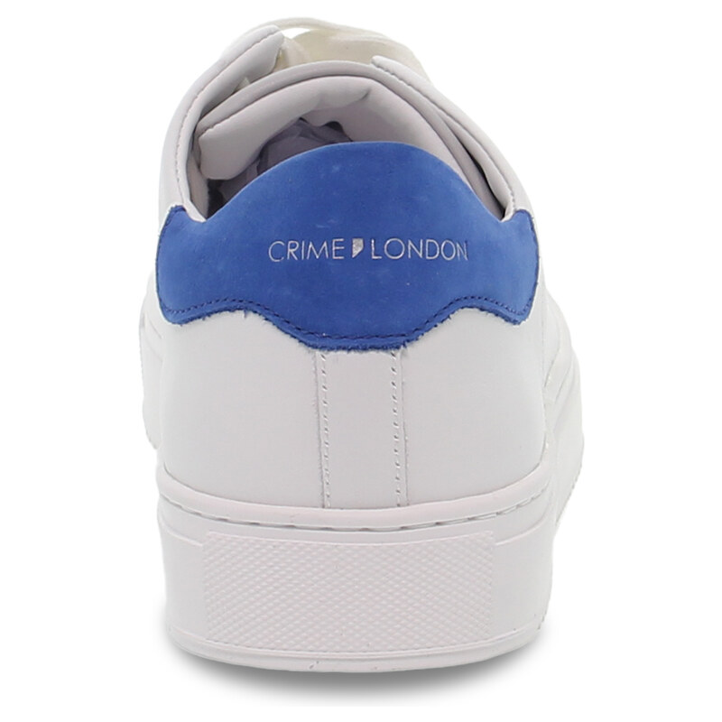 Sneaker Crime London UNITY LOW TOP aus Leder Weiß