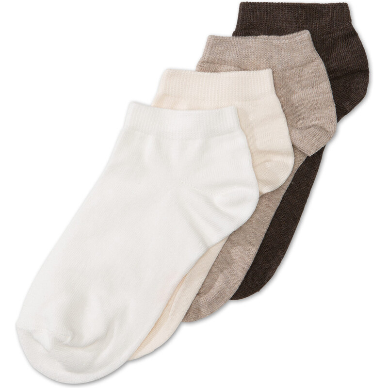 C&A Damen 4er-Pack Socken in braun von Canda