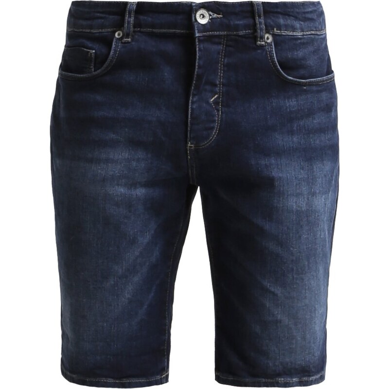 Selected Homme CASH Jeans Shorts dark blue denim