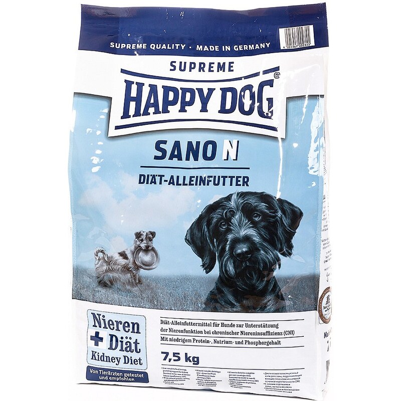 HAPPY DOG Hundetrockenfutter »Sano N«, 7,5 kg