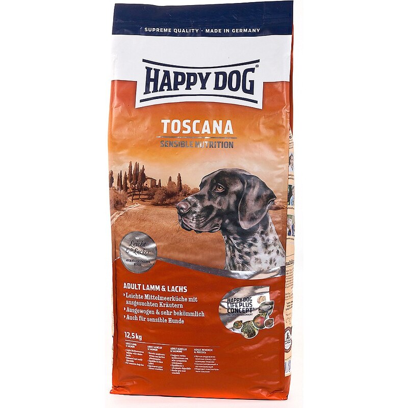 HAPPY DOG Hundetrockenfutter »Supreme Sensible Toscana«, 12,5 kg