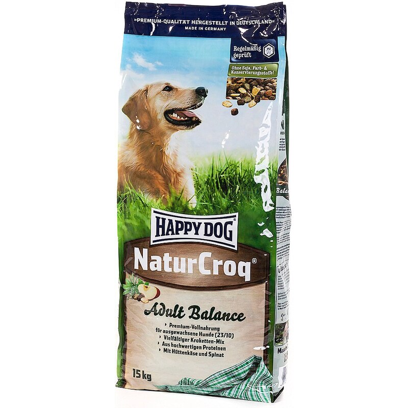 HAPPY DOG Hundetrockenfutter »NaturCroq Adult Balance«, 15 kg