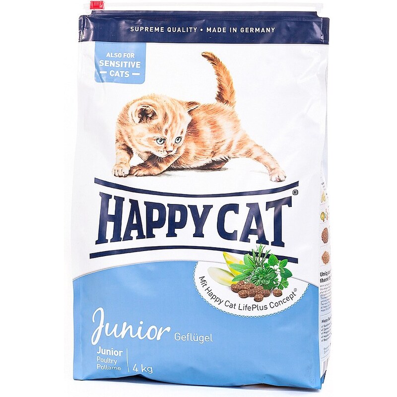 HAPPY CAT Katzentrockenfutter »Junior«, 4 kg
