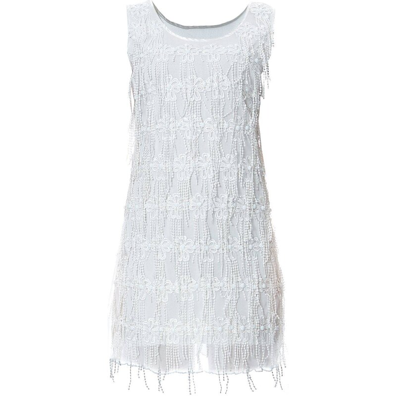 Or Collection Kleid mit geradem Schnitt - weiß