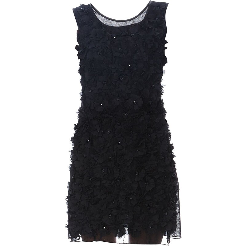 Or Collection Kleid mit kurzem Schnitt - schwarz
