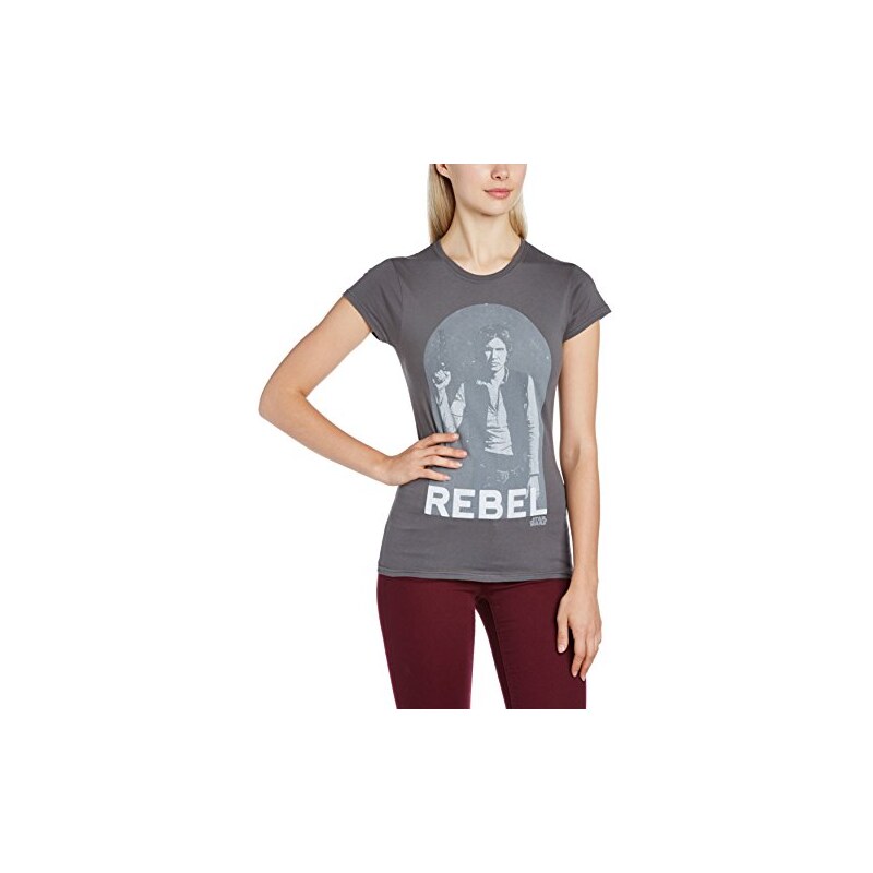 Plastichead Plastic Head Damen, T-Shirt, Star Wars Han Rebel GTS