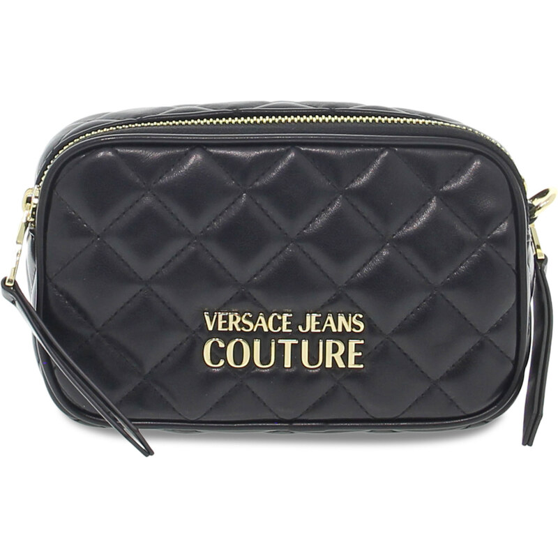 Umhängetasche Versace Jeans Couture JEANS CHARMS COUTURE RANGE C SKETCH 8 BAGS QUILTED aus Nappa Schwarz