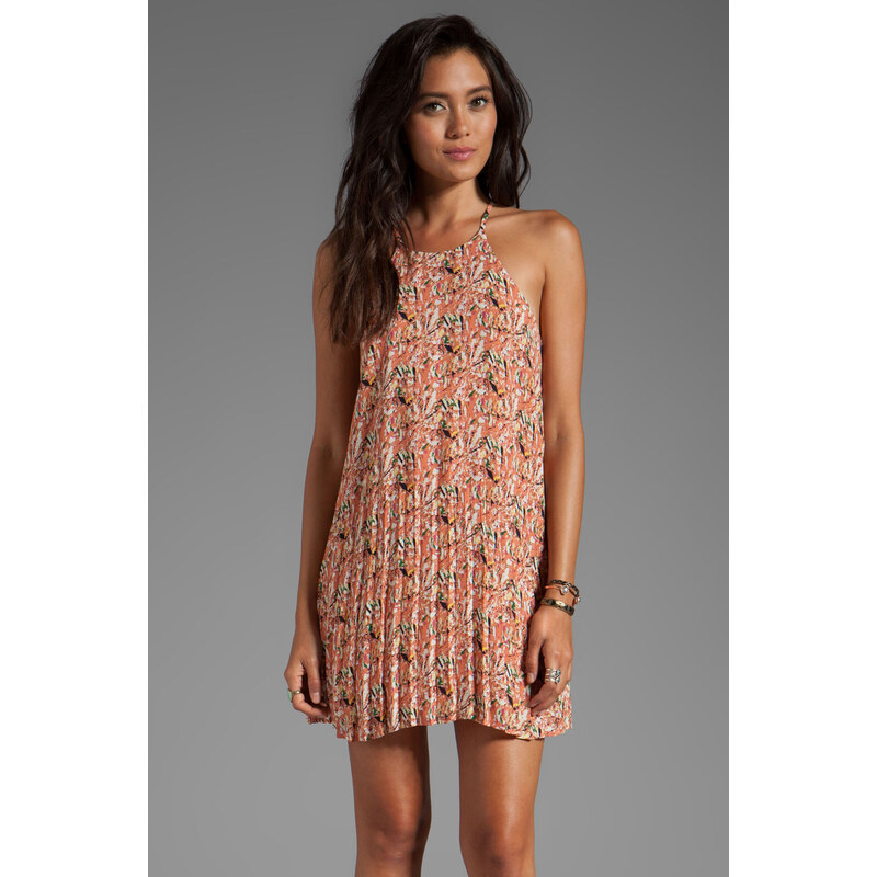 Lucca Couture Printed Tank Dress in Blush