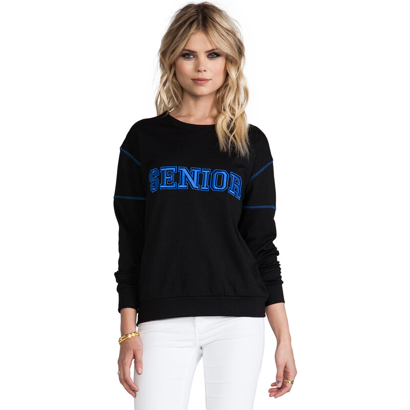 Pencey Senior Sweatshirt in Black