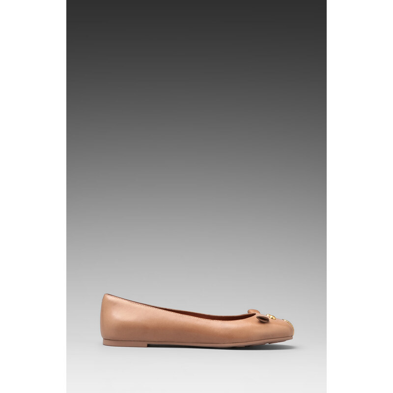 Marc by Marc Jacobs Mouse 10mm Ballerina Flat in Mauve