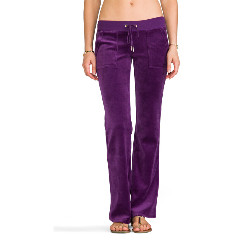 Juicy Couture J Bling Bootcut Pant in Purple