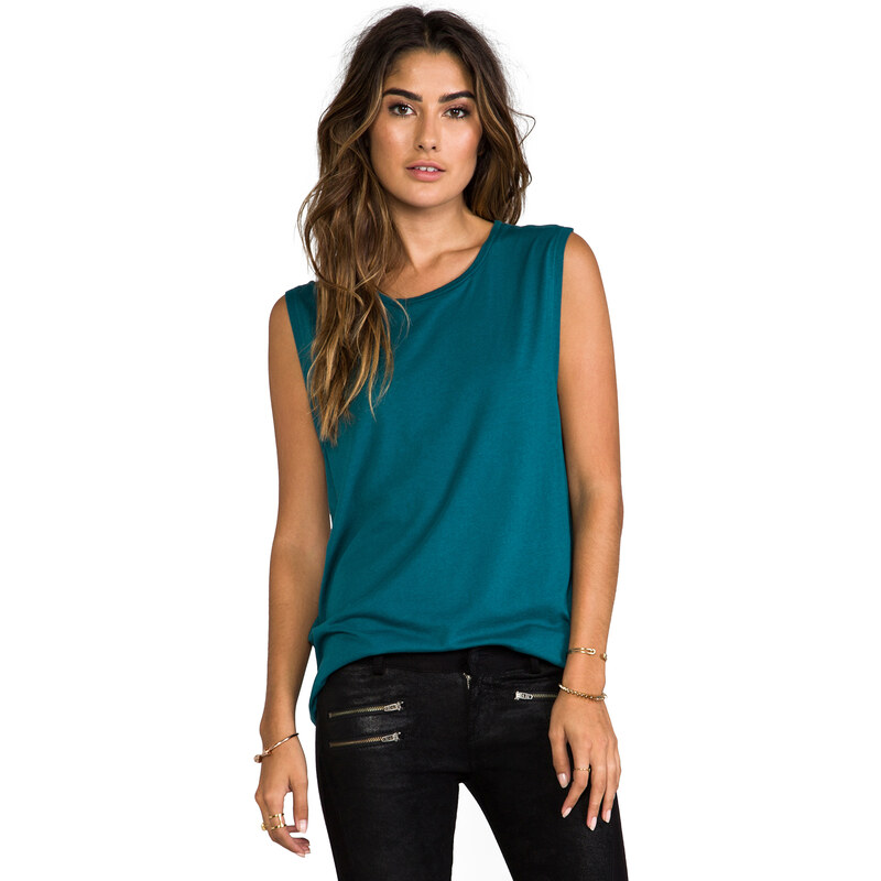SUNDRY Muscle T in Teal