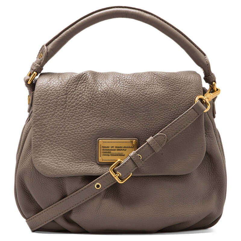 Marc by Marc Jacobs Classic Q Lil Ukita Shoulder Bag in Gray