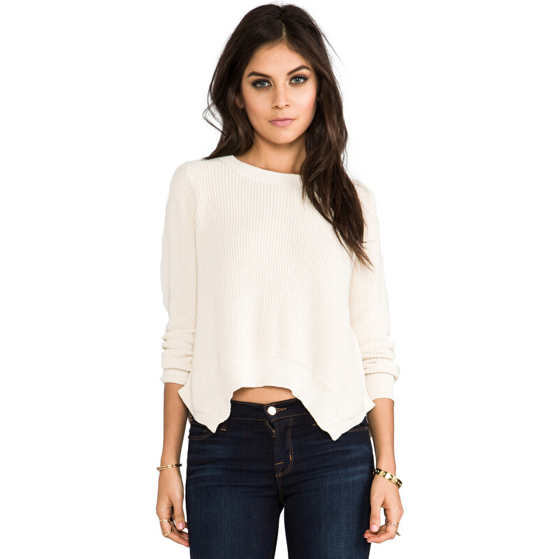 Lovers + Friends for REVOLVE Taylor Pullover in Cream