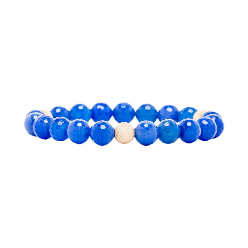 JNB Beaded Bracelet in Blue