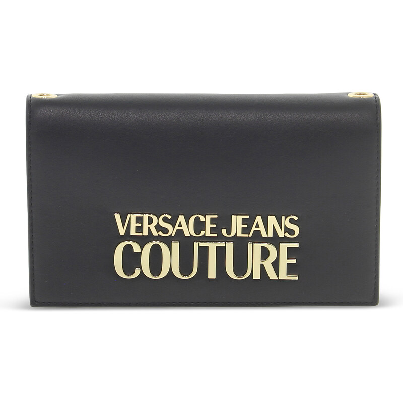 Clutch Versace Jeans Couture JEANS COUTURE RANGE L LOGO LOCK SKETCH 13 WALLET SMOOTH aus Kunstleder Schwarz