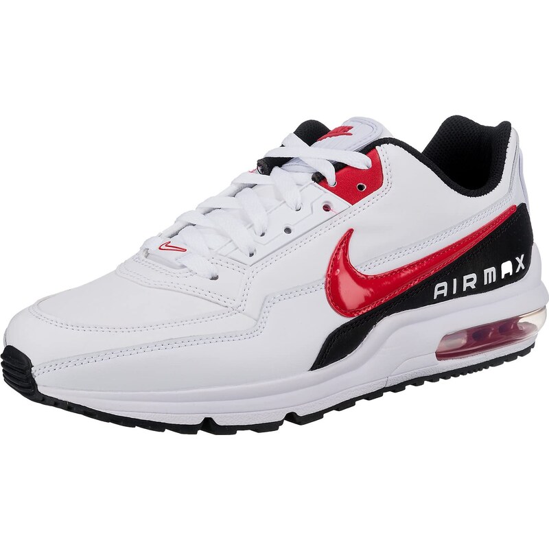 Nike Herren Air Max Ltd 3 Sneakers, White University Red Black, 40.5 EU