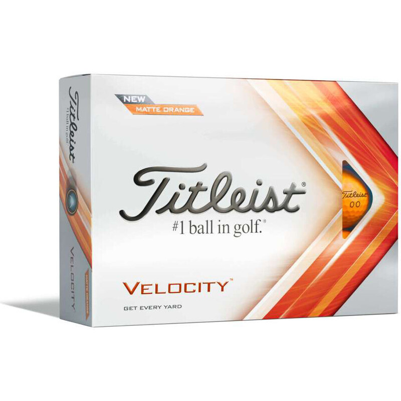 Titleist Velocity Matte Orange 2022