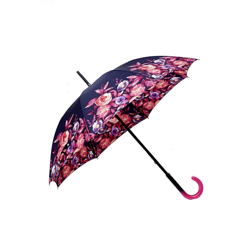 Fulton Kensington 2 Floral Border Umbrella