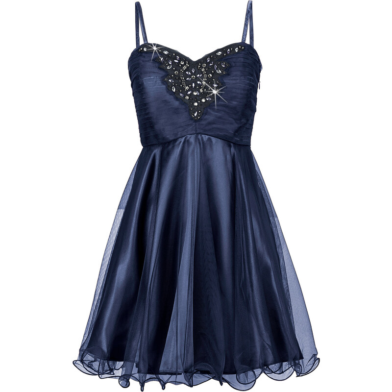 BODYFLIRT Kleid in blau von bonprix