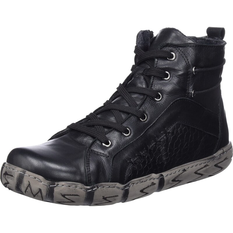 Andrea Conti Damen Boot Sneaker, schwarz, 37 EU