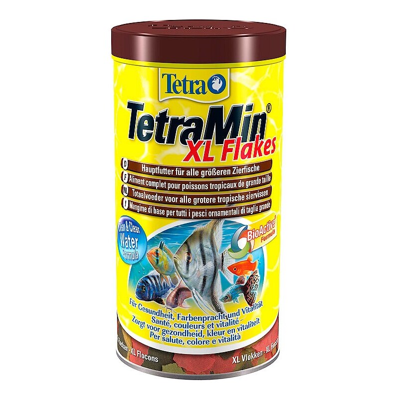TETRA Fisch-Flockenfutter »Min XL Flakes« 2-er Set