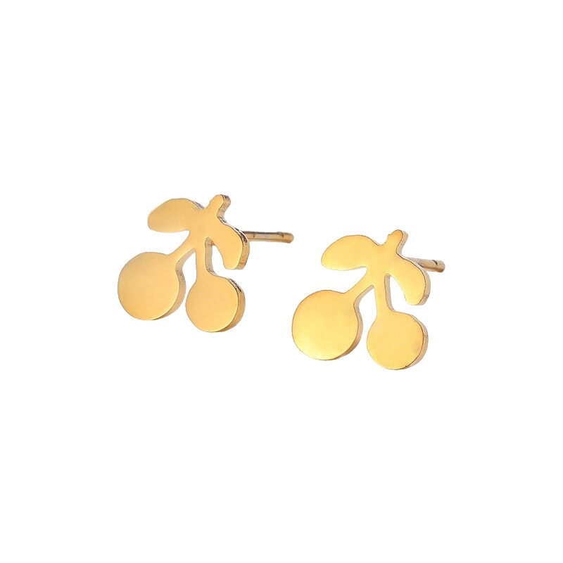 IZMAEL Golden Cherry Ohrringe-Golden KP21734