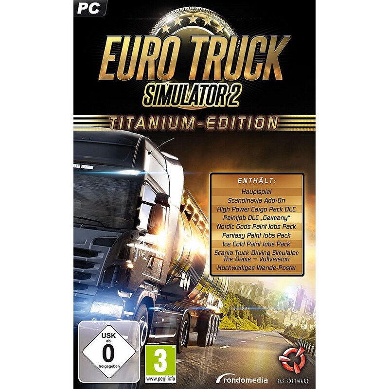 rondomedia PC - Spiel »Euro Truck Simulator 2: Titanium-Edition «