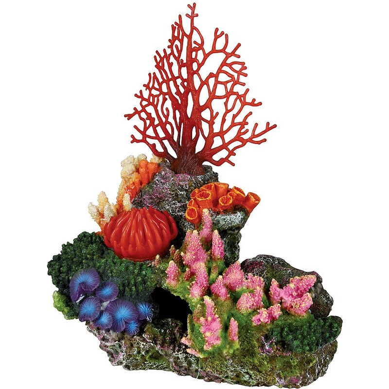 TRIXIE Aquariendeko »Korallenriff mit Ausströmer«
