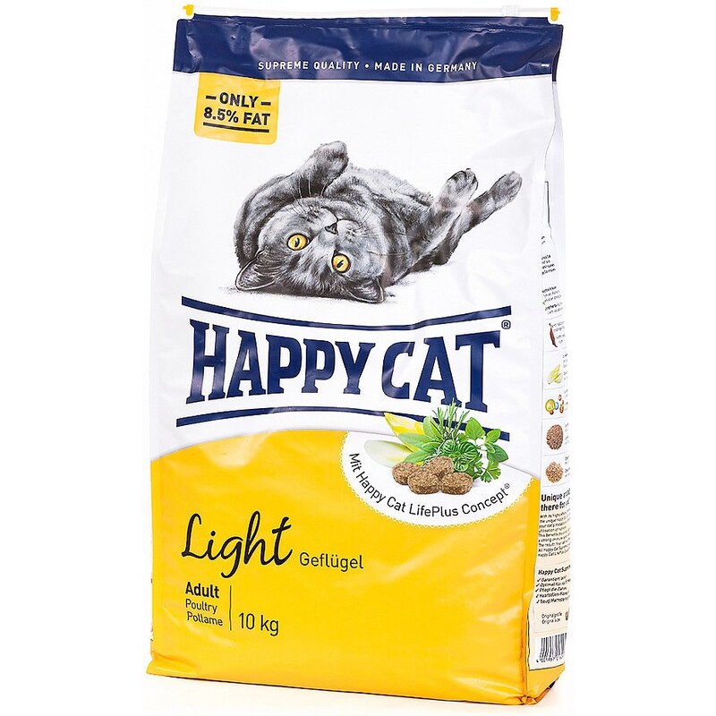 HAPPY CAT Katzentrockenfutter »Adult Light«, 10 kg