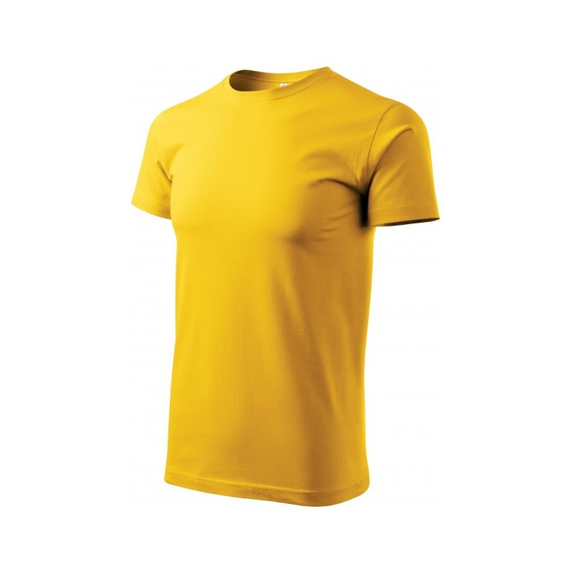 Malfini Das einfache T-Shirt der Männer, gelb