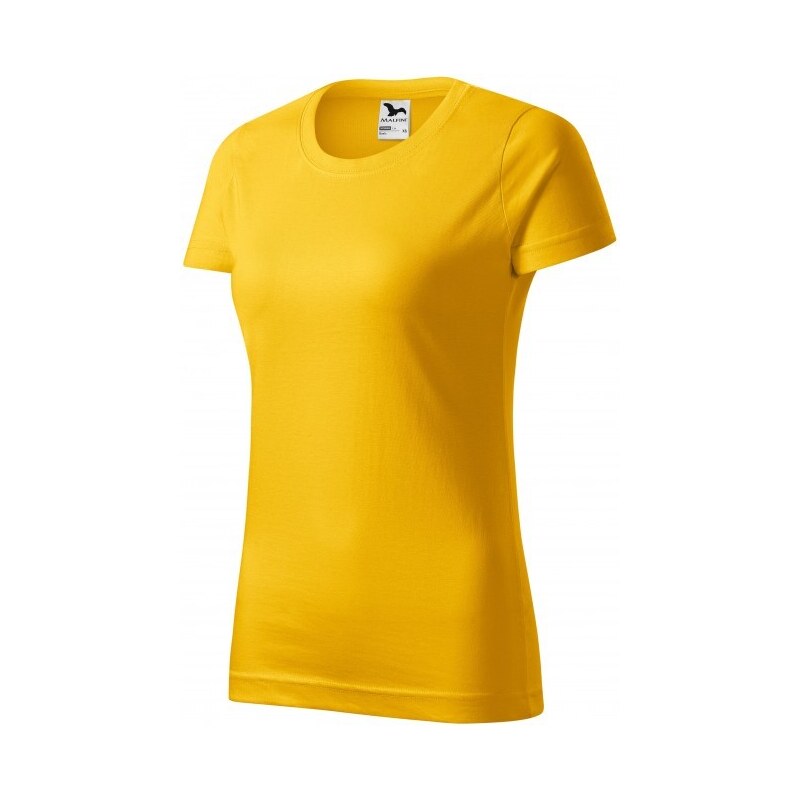 Malfini Damen einfaches T-Shirt, gelb