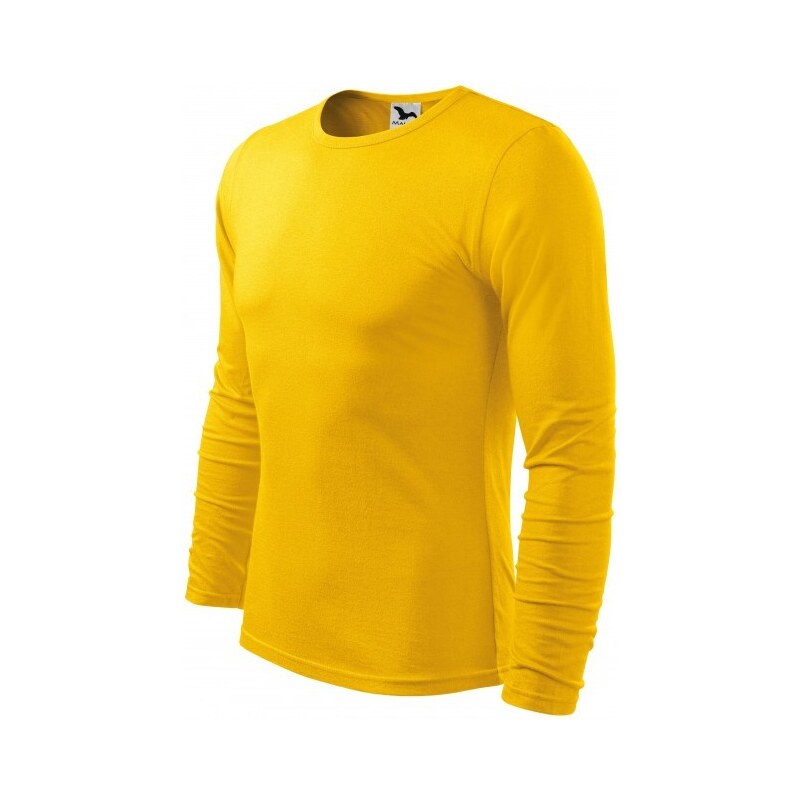 Malfini Langärmliges T-Shirt für Männer, gelb