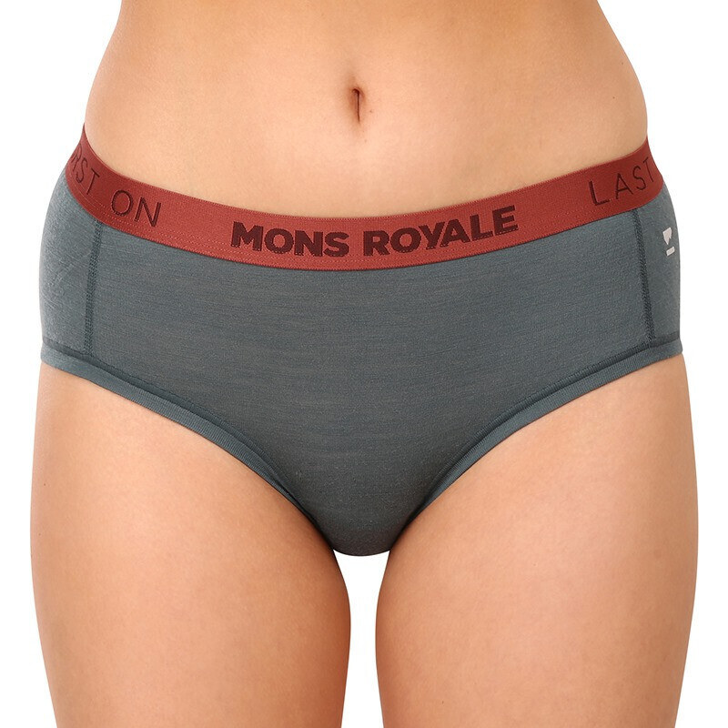 Damen Slips Mons Royale Merinowolle mehrfarbig (100043-1169-368) S
