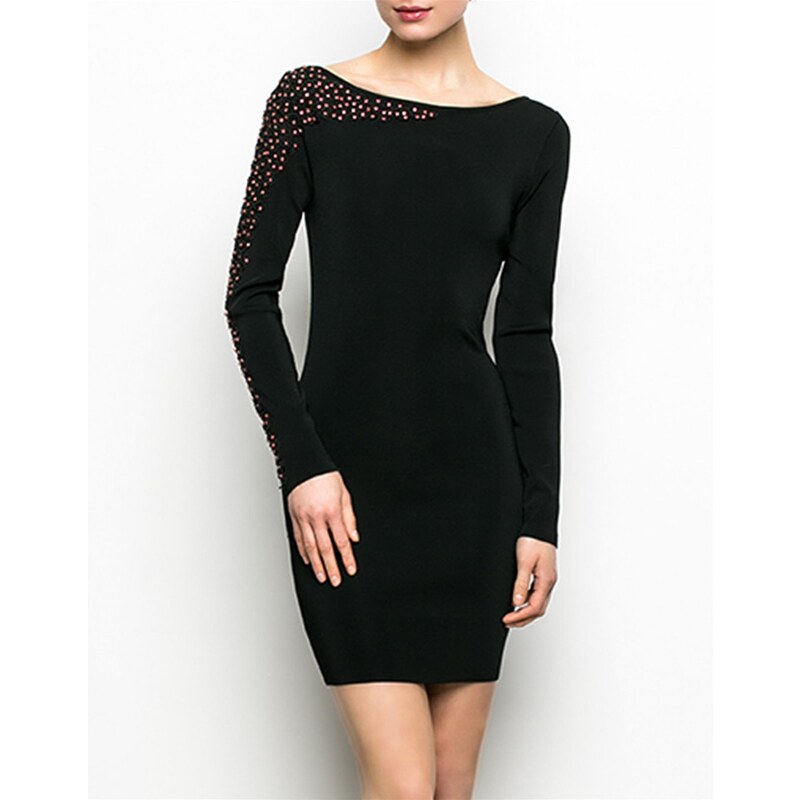 Privée Chloe 1 - Kleid mit kurzem Schnitt - schwarz