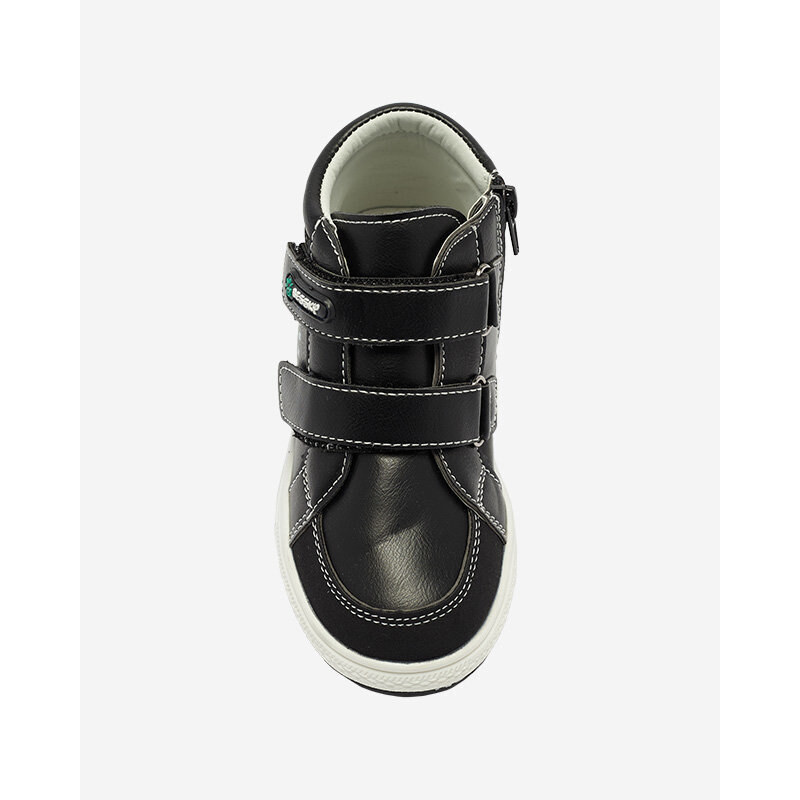 Bessky Schwarze Kinder-Sportschuhe Forrfy- Footwear