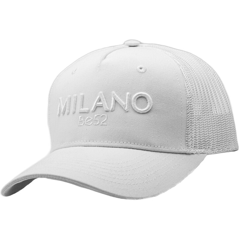 Be52 Milano cap white/white