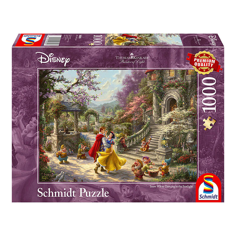 Schmidt Spiele 1.000tlg. Puzzle "Disney Schneewittchen - Tanz mit dem Prinzen" - ab 12 Jahren | onesize