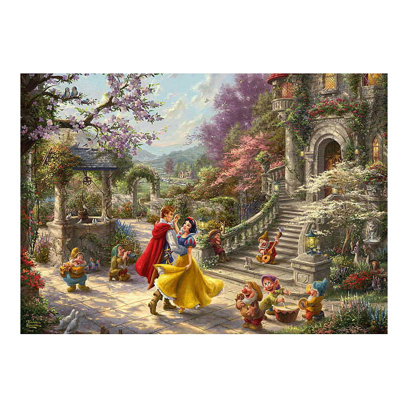 Schmidt Spiele 1.000tlg. Puzzle "Disney Schneewittchen - Tanz mit dem Prinzen" - ab 12 Jahren | onesize