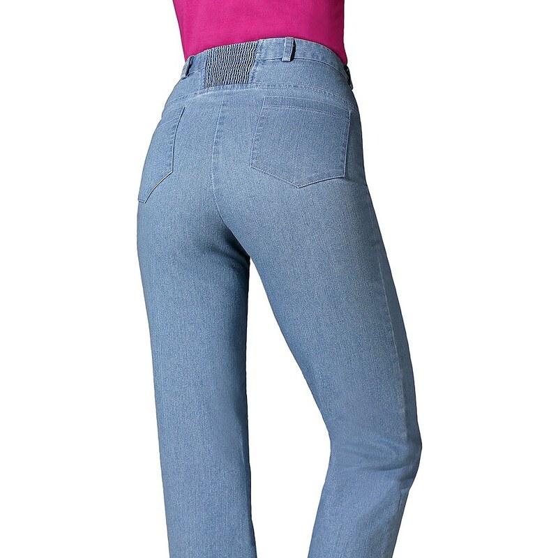 Classic Basics Jeans mit angesetztem Bund