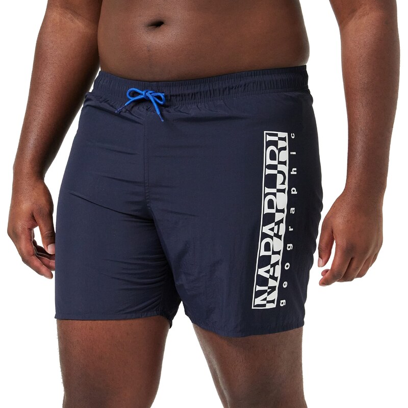 NAPAPIJRI - Men's swim shorts with contrasting logo - Size M
