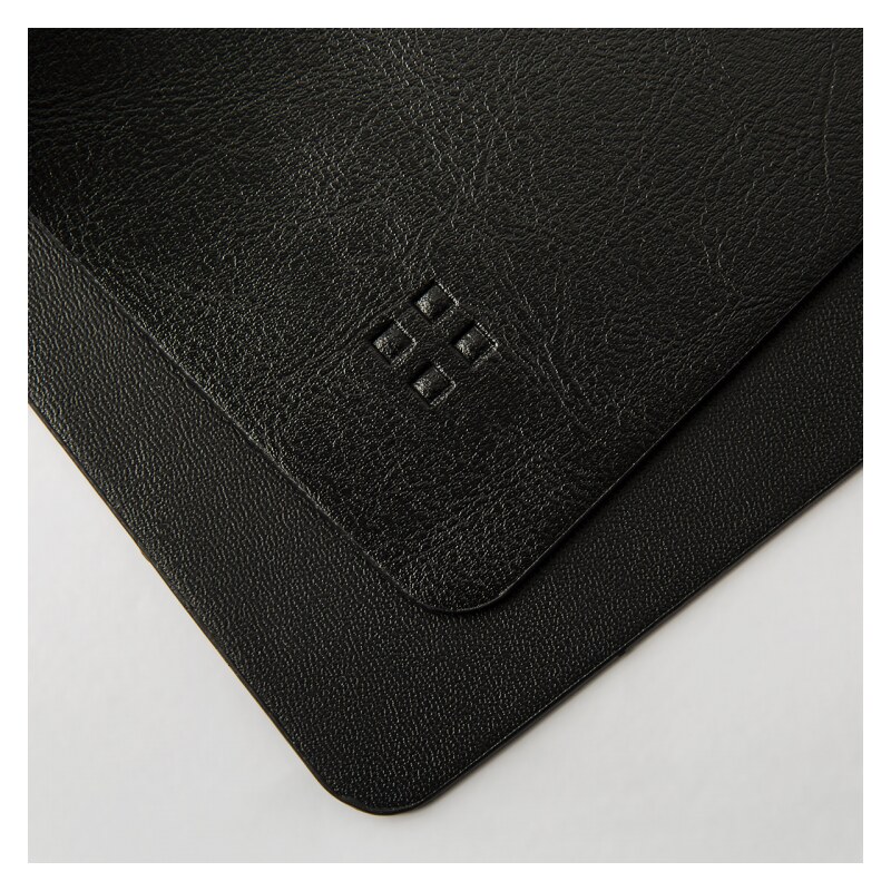 SOLA Tischset rechteckig PVC schwarz 45 x 32 cm Elements Ambiente (593800)